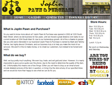 Tablet Screenshot of pawnjoplin.com